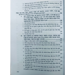 Sách - Quy Định Về Mã Số, Tiêu Chuẩn Chức Danh Nghề Nghiệp Và Bổ Nhiệm, Xếp Lương Viên Chức, Giảng Dạy Trong Các Cơ SởGD
