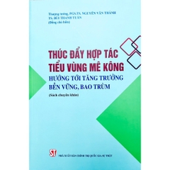 Sách - Thúc Đẩy Hợp Tác Tiểu Vùng Mê Kông Hướng Tới Tăng Trưởng Bền Vững, Bao Trùm