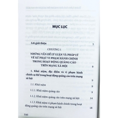 Sách - Xử Phạt Vi Phạm Hành Chính Trong Hoạt Động Quảng Cáo Trên Mạng Xã Hội
