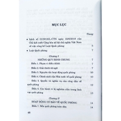Sách - Luật Quốc Phòng Việt Nam (Hiện Hành)