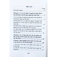 Sách - Quyền Sở Hữu Nhà Ở Của Chủ Thể  Có Yếu Tố Nước Ngoài Tại Việt Nam