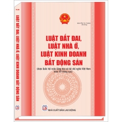 Sách - Luật Đất Đai, Luật Nhà Ở, Luật Kinh Doanh Bất Động Sản