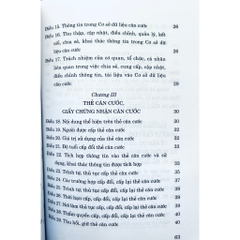 Sách - Luật Căn Cước