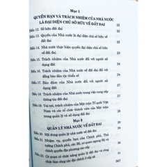Sách - Luật Đất Đai (Được Thông Qua Ngày 18/01/2024)