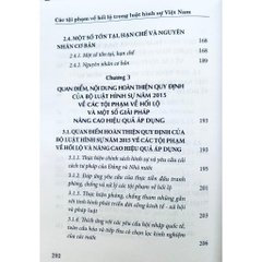 Sách - Các Tội Phạm Về Hối Lộ Trong Luật Hình Sự Việt Nam