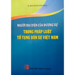 Sách - Người Đại Diện Của Đương Sự Trong Pháp Luật Tố Tụng Dân Sự Việt Nam