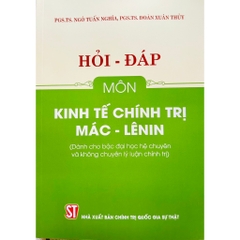 Sách - Hỏi - Đáp Môn Kinh Tế Chính Trị Mác - Lênin