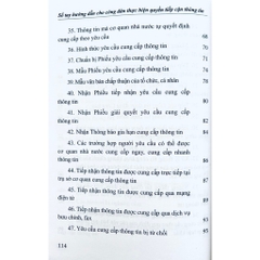 Sách - Sổ Tay Hướng Dẫn Cho Công Dân Thực Hiện Quyền Tiếp Cận Thông Tin