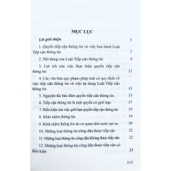Sách - Sổ Tay Hướng Dẫn Cho Công Dân Thực Hiện Quyền Tiếp Cận Thông Tin