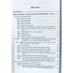 Sách - So Sánh Luật Đất Đai Năm 2013 - 2024 Và Các Văn Bản Pháp Luật Hướng Dẫn Về Đất Đai