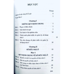 Sách - Luật Nhà Ở ( Được Thông Qua Ngày 27/11/2023)