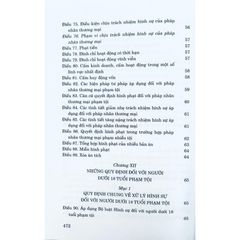 Sách Bộ Luật Hình Sự (Hiện Hành) (Bộ Luật Năm 2015 Sửa Đổi, Bổ Sung Năm 2017)
