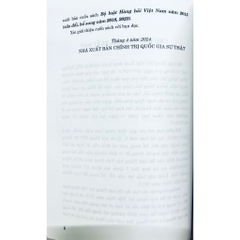 Sách - Bộ Luật Hàng Hải Việt Nam Năm 2015 (Sửa Đổi, Bổ Sung Năm 2018, 2023)