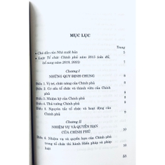 Sách - Luật Tổ Chức Chính Phủ (Sửa Đổi, Bổ Sung Năm 2019, 2023)