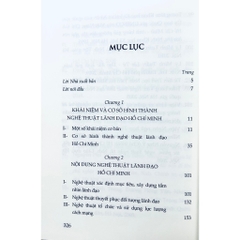 Sách - Nghệ Thuật Lãnh Đạo Hồ Chí Minh
