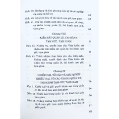 Sách - Luật Thi Hành Tạm Giữ, Tạm Giam (Hiện Hành)