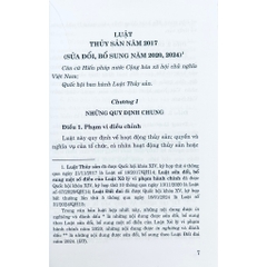 Sách - Luật Thủy Sản Năm 2017 (Sửa Đổi, Bổ Sung Năm 2020, 2024)