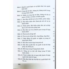 Sách Luật Tố Tụng Hành Chính Năm 2015 (Sửa Đổi, Bổ Sung Năm 2019)