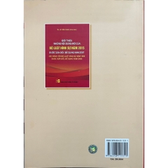 Sách - Giới Thiệu Những Nội Dung Mới Của Bộ Luật Hình Sự Năm 2015 Được Sửa Đổi, Bổ Sung Năm 2017