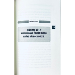 Sách  Quản Trị, Xử Lý Khủng Hoảng Truyền Thông - Bài Học Quốc Tế Và Vấn Đề Rút Ra Đối Với Việt Nam