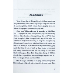 Sách - Chứng Cứ Trong Tố Tụng Dân Sự Việt Nam
