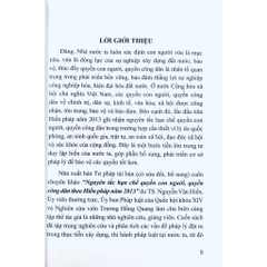 Sách - Nguyên Tắc Hạn Chế Quyền Con Người, Quyền Công Dân Theo Hiến Pháp Năm 2013