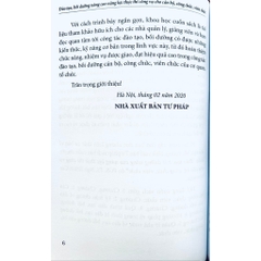 Sách - Đào Tạo, Bồi Dưỡng Nâng Cao Năng Lực Thực Thi Công Vụ Cho Cán Bộ, Công Chức, Viên Chức