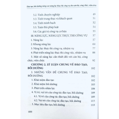 Sách - Đào Tạo, Bồi Dưỡng Nâng Cao Năng Lực Thực Thi Công Vụ Cho Cán Bộ, Công Chức, Viên Chức