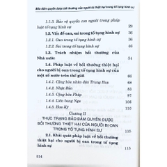 Sách - Bảo Đảm Quyền Được Bồi Thường Của Người Bị Thiệt Hại Trong Tố Tụng Hình Sự