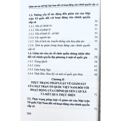 Sách - Giám Sát Của Mặt Trận Tổ Quốc Việt Nam Đối Với Hoạt Động Của Chính Quyền Cấp Xã