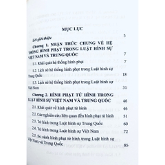 Sách - Hệ Thống Hình Phạt Trong Luật Hình Sự Việt Nam Và Trung Quốc
