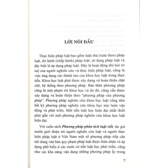 Sách - Phương Pháp Phân Tích Luật Viết (Xuất Bản Lần Thứ Năm, Có Sửa Chữa, Bổ Sung)