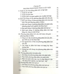 Sách - Phương Pháp Phân Tích Luật Viết (Xuất Bản Lần Thứ Năm, Có Sửa Chữa, Bổ Sung)