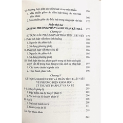 Sách - Phương Pháp Phân Tích Luật Viết (Xuất Bản Lần Thứ Năm, Có Sửa Chữa, Bổ Sung)