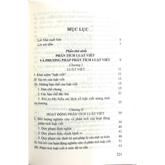 Sách - Phương Pháp Phân Tích Luật Viết (Xuất Bản Lần Thứ Năm, Có Sửa Chữa, Bổ Sung)