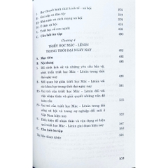 Sách - Giáo Trình Triết Học Mác - Lênin (Dành Cho Bậc Đại Học Hệ Chuyên Lý Luận Chính Trị)