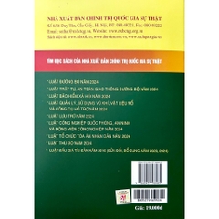 Sách - Luật Cảnh Vệ Năm 2017 (Sửa Đổi, Bổ Sung Năm 2024)