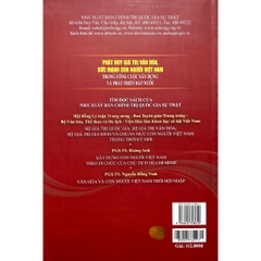 Sách - Phát Huy Giá Trị Văn Hóa, Sức Mạnh Con Người Việt Nam Trong Công Cuộc Xây Dựng Và Phát Triển Đất Nước