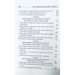 Sách - Trách Nhiệm Của Người Quản Lý Công Ty (Các Nghĩa Vụ Và Yêu Cầu Pháp Lý)