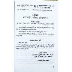 Sách - Luật Phá Sản (Luật số 51/2014/QH13)