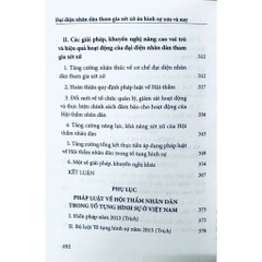 Sách - Đại Diện Nhân Dân Tham Gia Xét Xử Án Hình Sự Xưa Và Nay