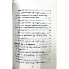 Sách - Soạn Thảo Hợp Đồng Hiệu Quả, Tuyển Tập Hợp Đồng Chuyển Nhượng Quyền Sử Dụng Đất, Quyền Sở Hữu Nhà Ở...