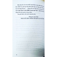 Sách - Luật Nhà ở năm 2023 (Song ngữ Việt - Anh) - The 2023 Housing Law (Vietnamese - English)