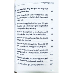 Sách - Giáo Dục Pháp Luật Cho Người Lao Động Trong Các Doanh Nghiệp Ở Việt Nam Hiện Nay