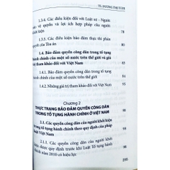 Sách - Bảo Đảm Quyền Công Dân Trong Tố Tụng Hành Chính Ở Việt Nam