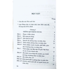 Sách - Luật Phòng Cháy Và Chữa Cháy Năm 2001 (Sửa Đổi, Bổ Sung Năm 2013, 2023)