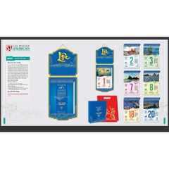 Lịch Bloc 2025 - Đất Nước Nhìn Từ Biển (20x30cm)