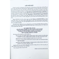 Sách - Quy Định Tiêu Chuẩn Chuyên Môn Nghiệp Vụ Chức Danh Nghề Nghiệp Chuyên Ngành Kế Toán Và Công Tác Quản Lý...