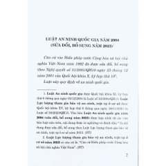 Sách - Luật An Ninh Quốc Gia Năm 2024 (Sửa Đổi, Bổ Sung Năm 2023)