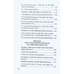 Sách Triết Học Pháp Luật - Lịch Sử Và Chức Năng Phương Pháp Luận